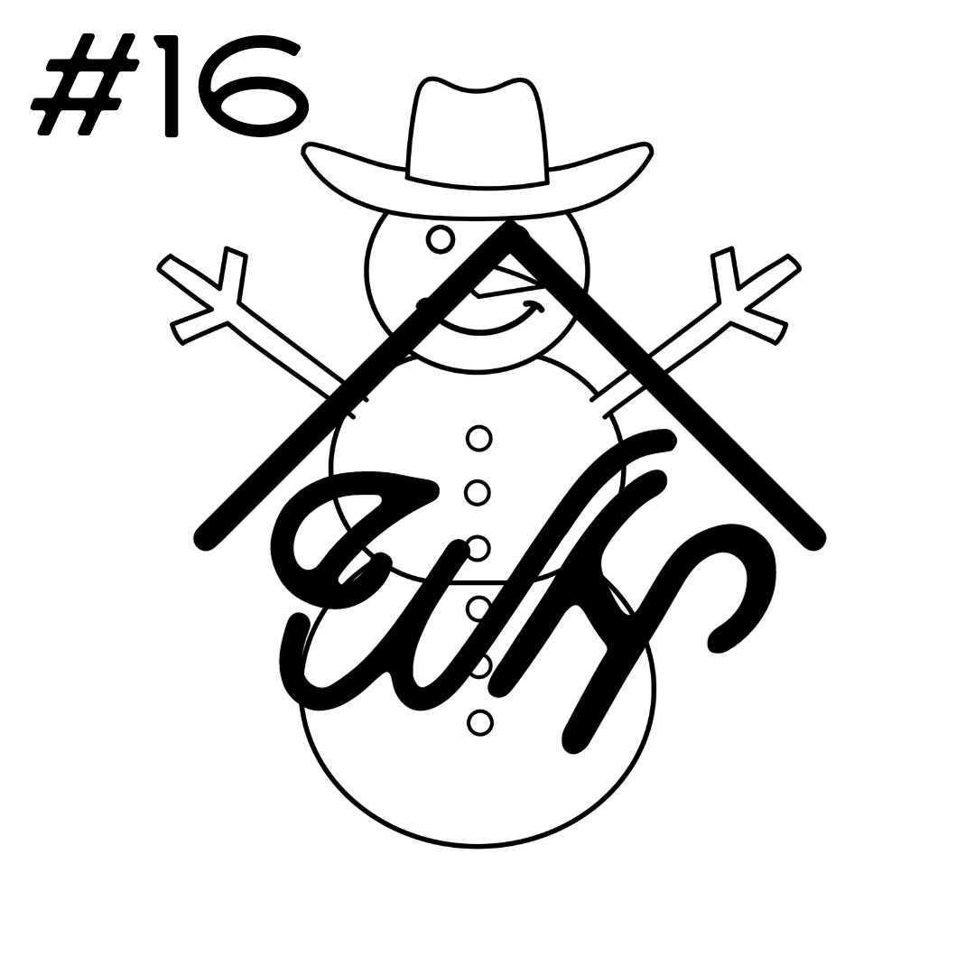 Kids Western Christmas Coloring Pages