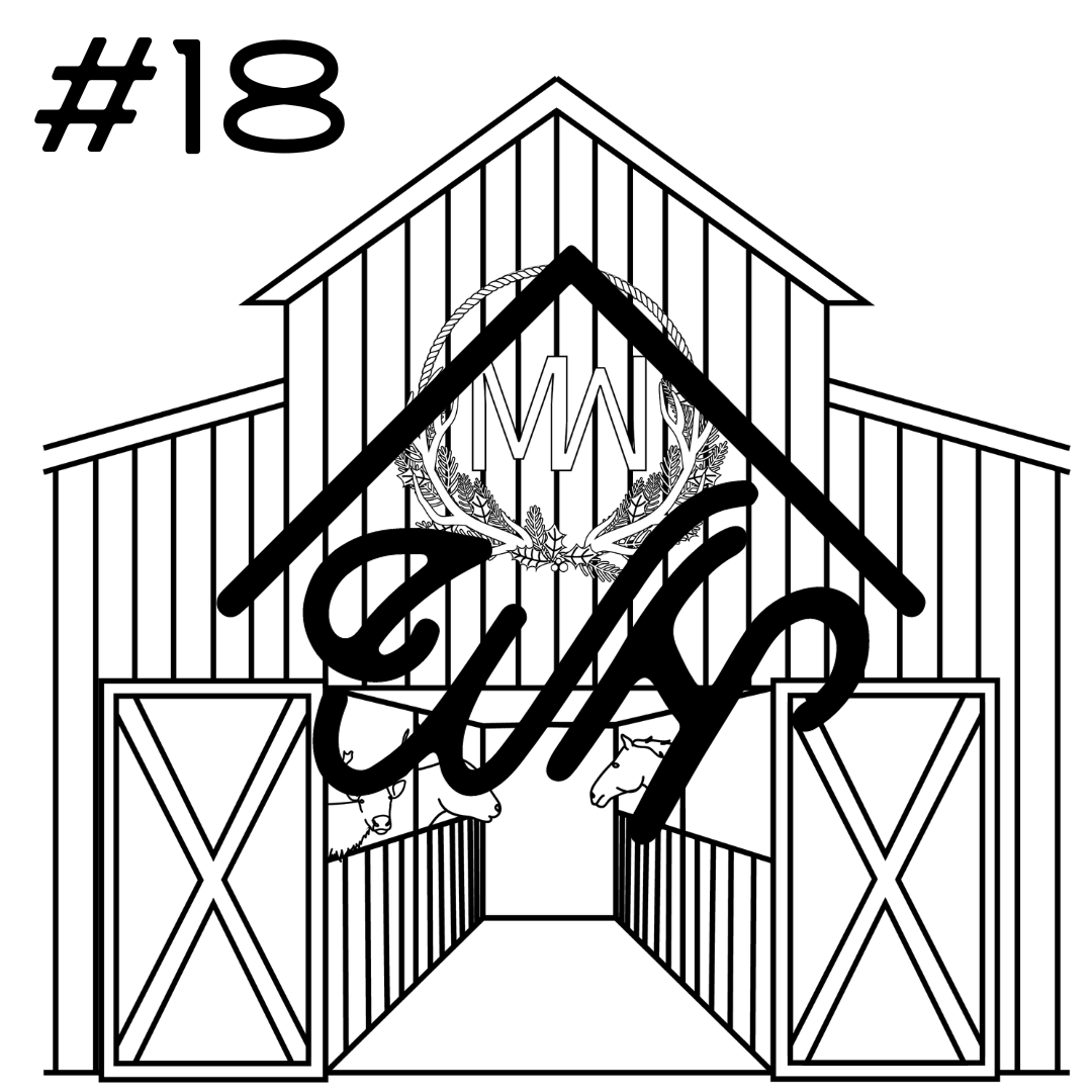 Kids Western Christmas Coloring Pages