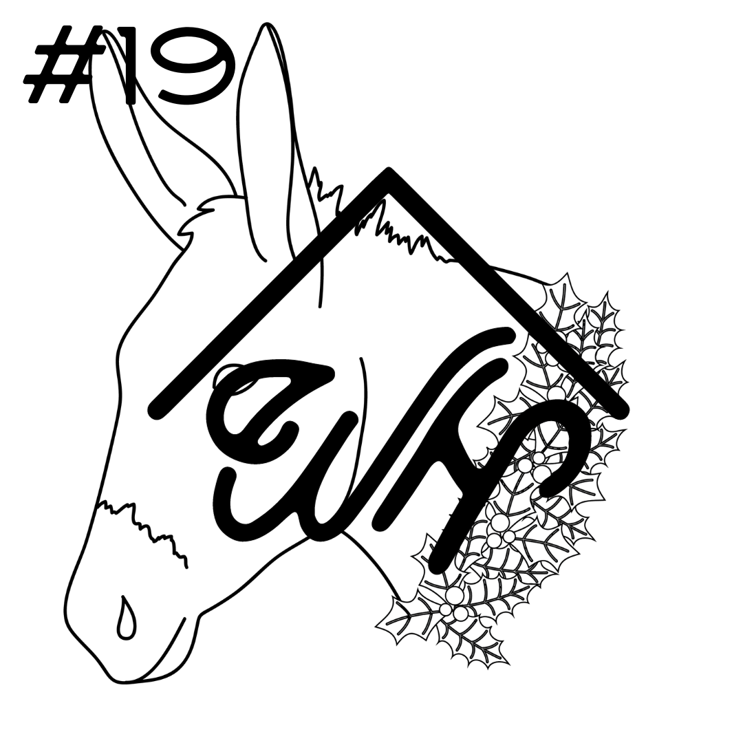 Kids Western Christmas Coloring Pages