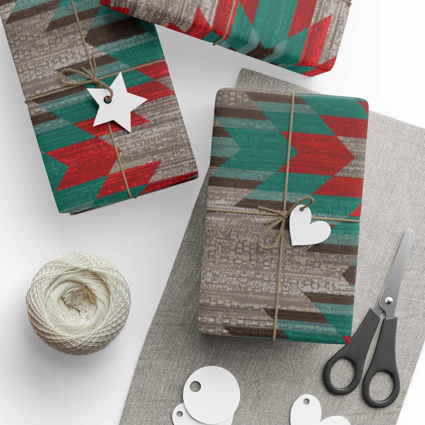 Stylish Western Wrapping Paper