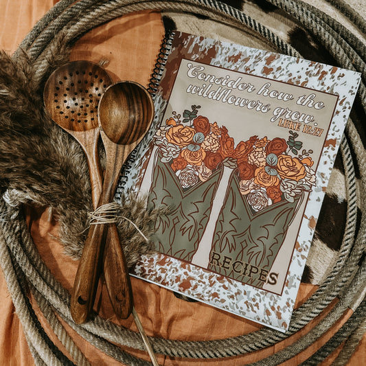 Recipe Book - Wildflower Cover