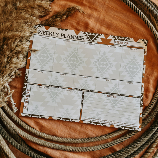 Ready to Ship Weekly Planner - Santa Fe