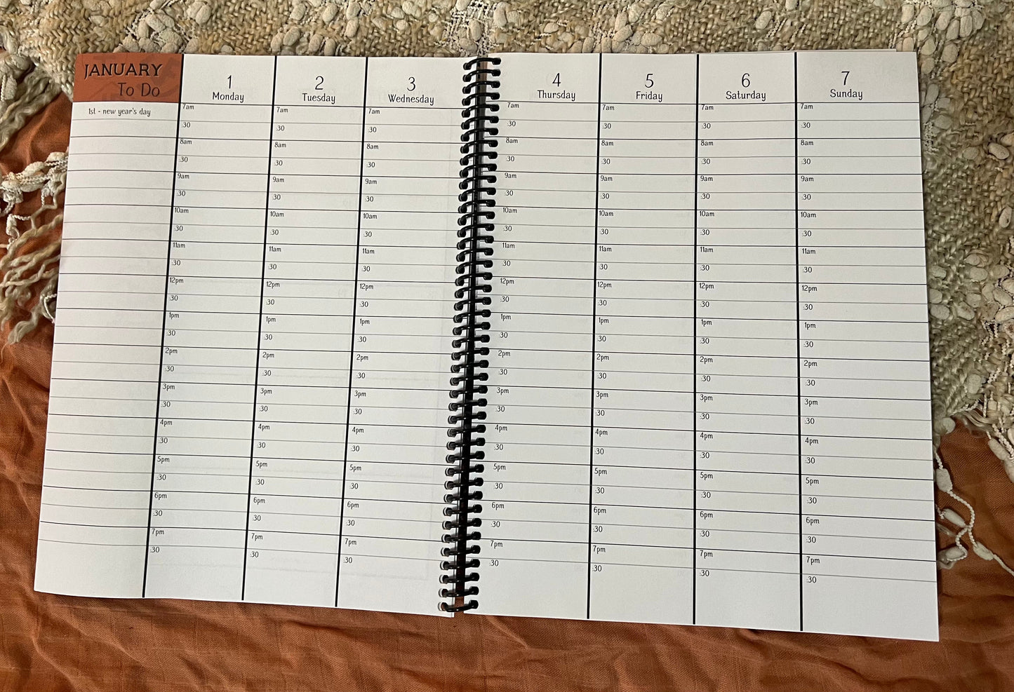 2024 Planner - Branded - Hard Cover