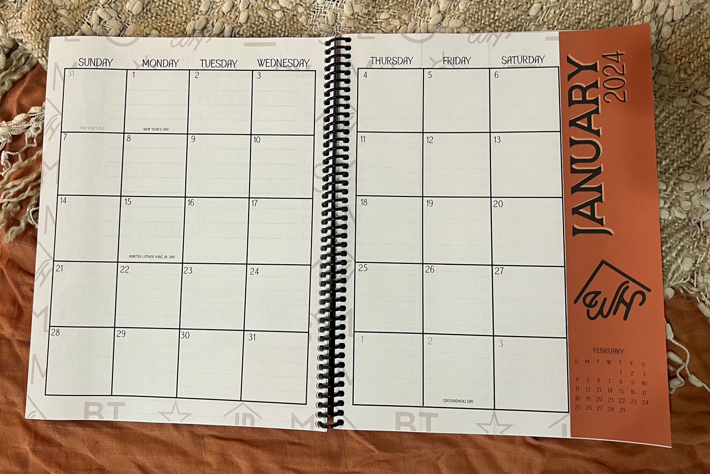 2024 Planner - Branded - Hard Cover