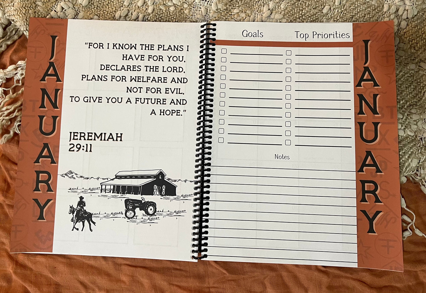 2024 Planner - Branded - Hard Cover