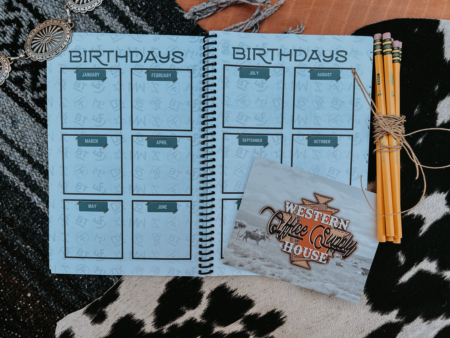 Address Book - Branded - 12 slot