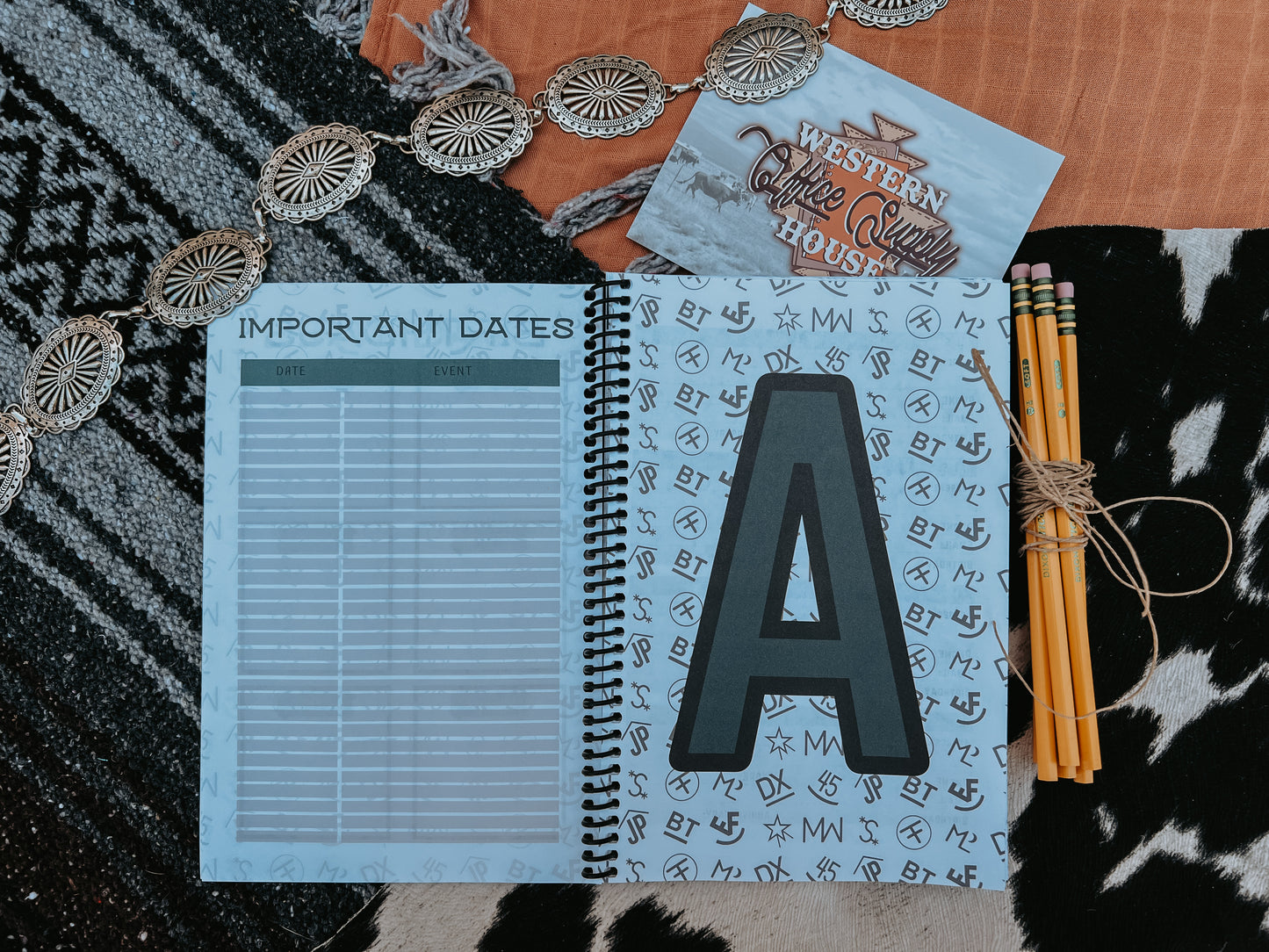Address Book - Branded - 12 slot