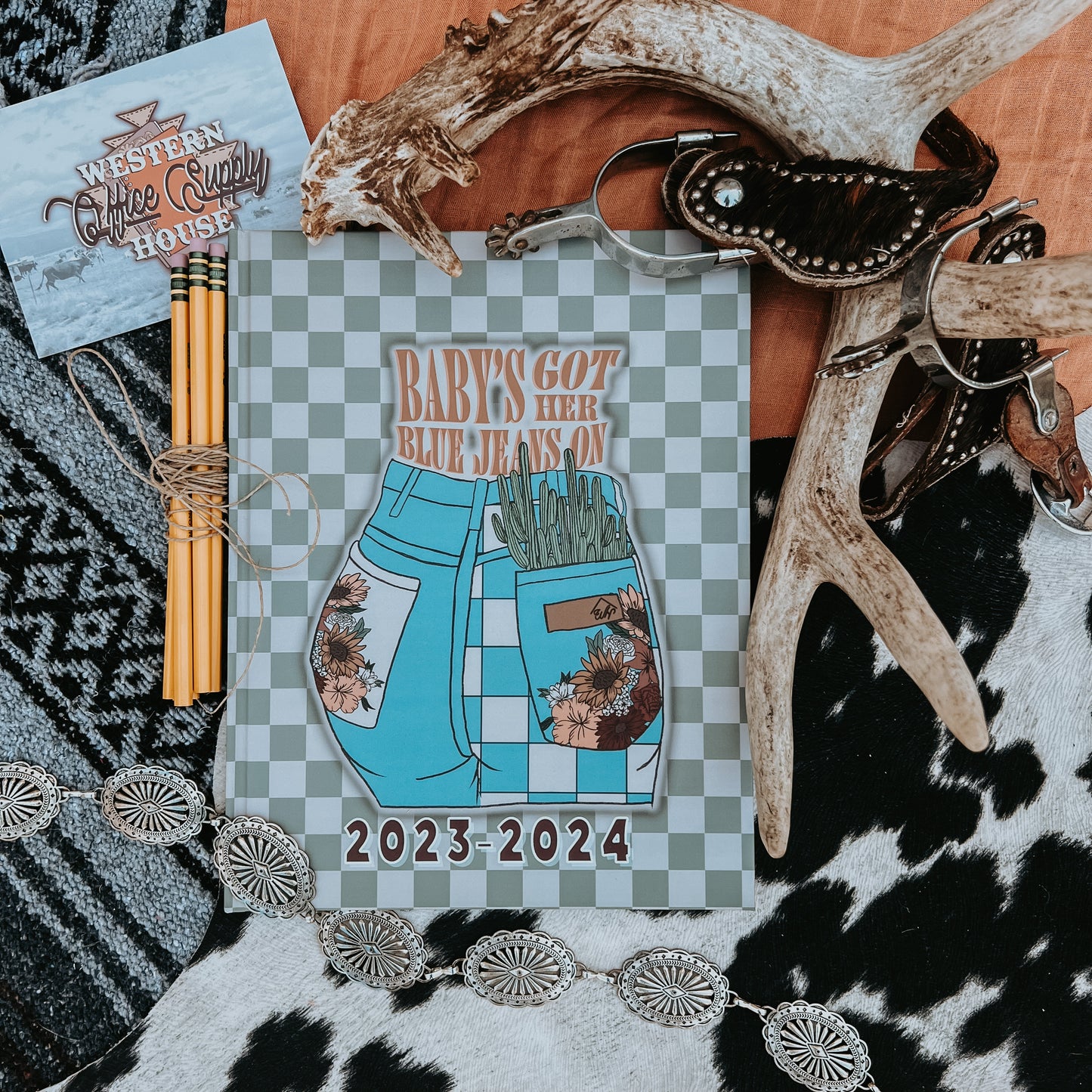 Baby's Got her Blue Jeans on - Teacher - Hard Cover