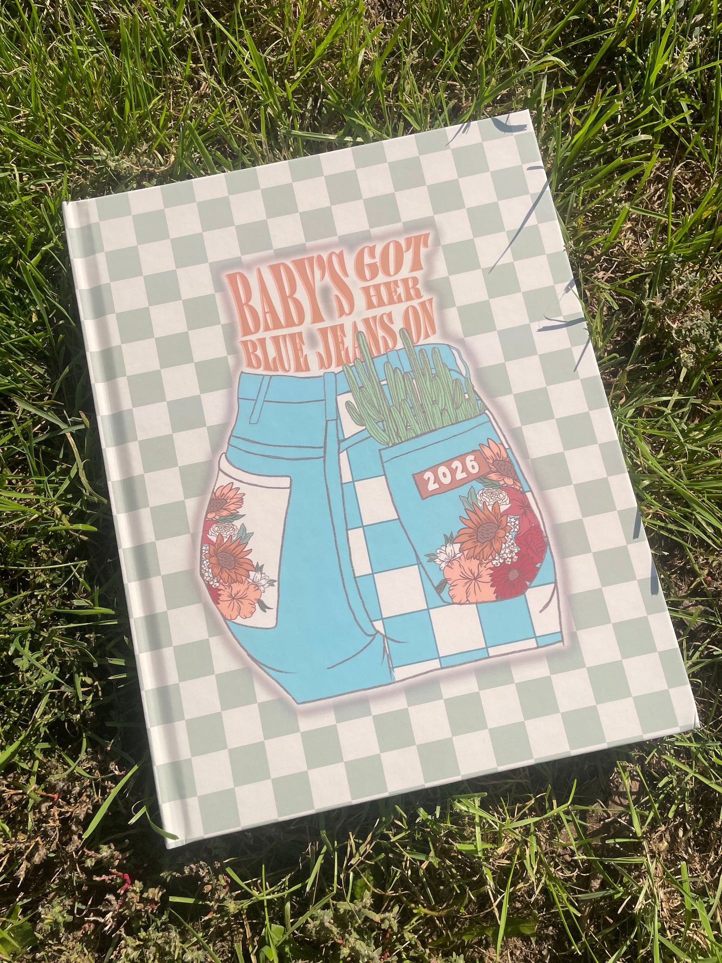 2026 Planner - Blue Jeans - Hard Cover
