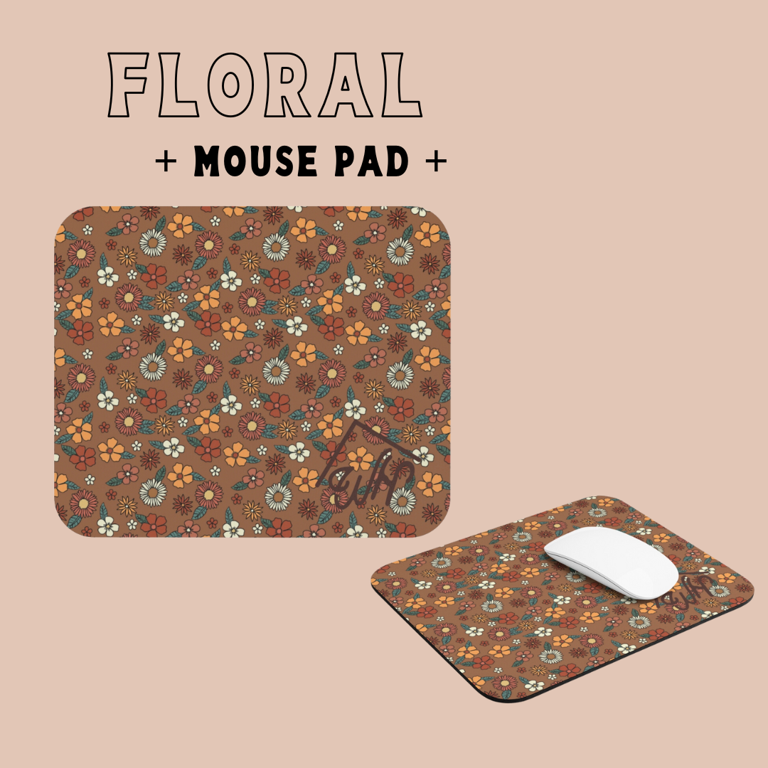 Floral Mouse Pad