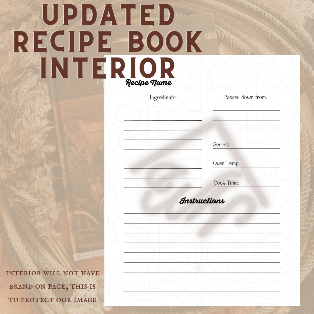 Recipe Book - Trippy Saddle