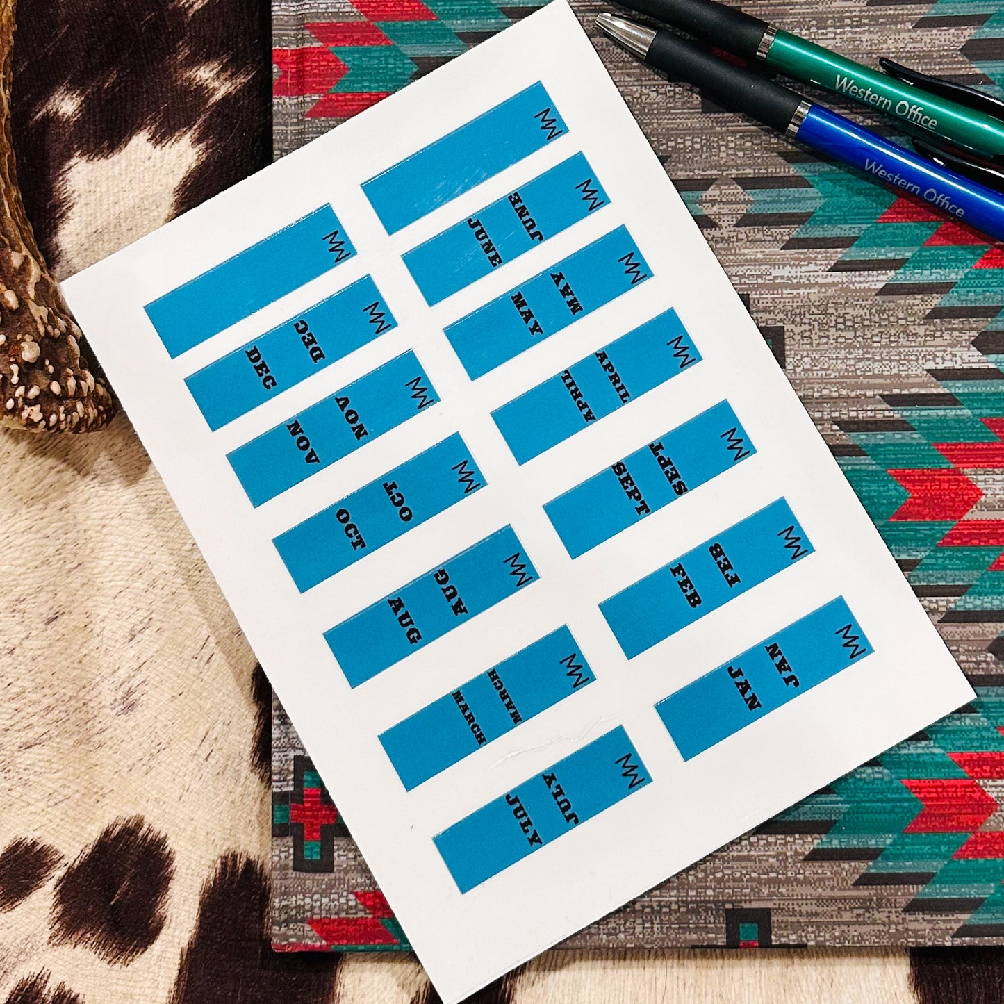 Monthly Planner Tabs
