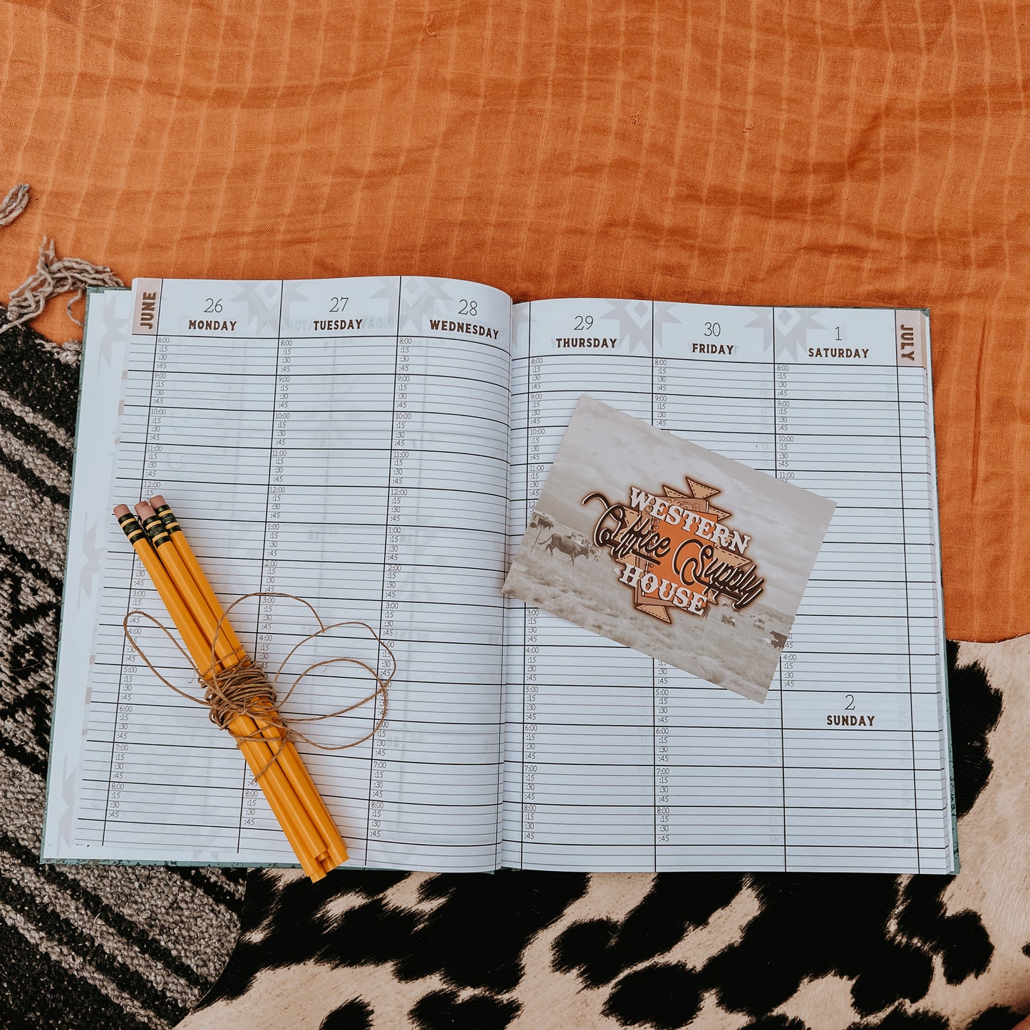 Armadillo Aces - Appointment Book - Hard Cover