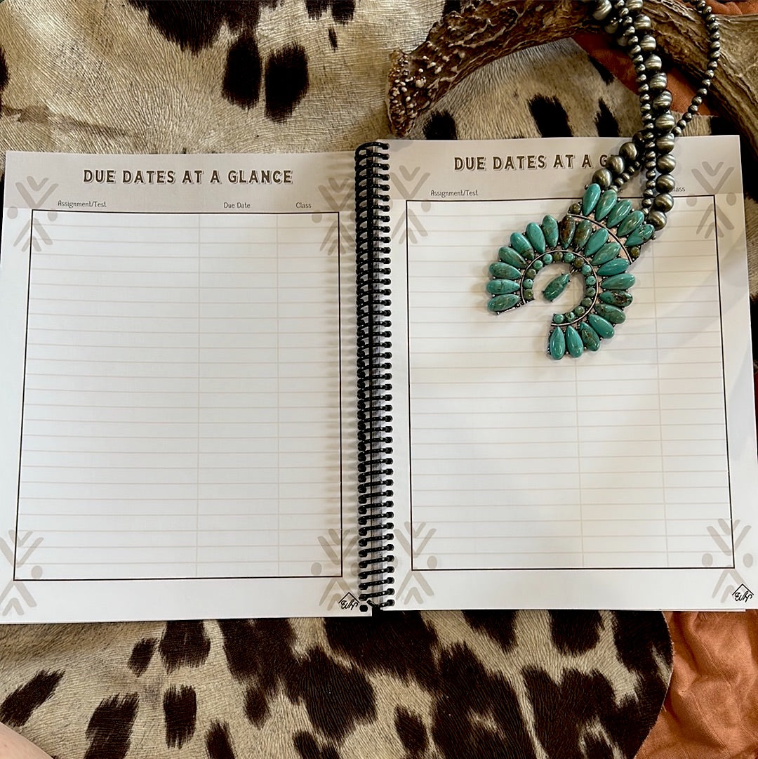 Drippin' in Turquoise- Student- Hard Cover