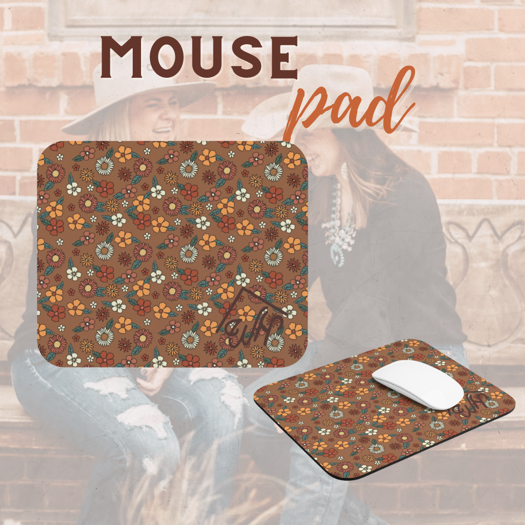 Floral Mouse Pad