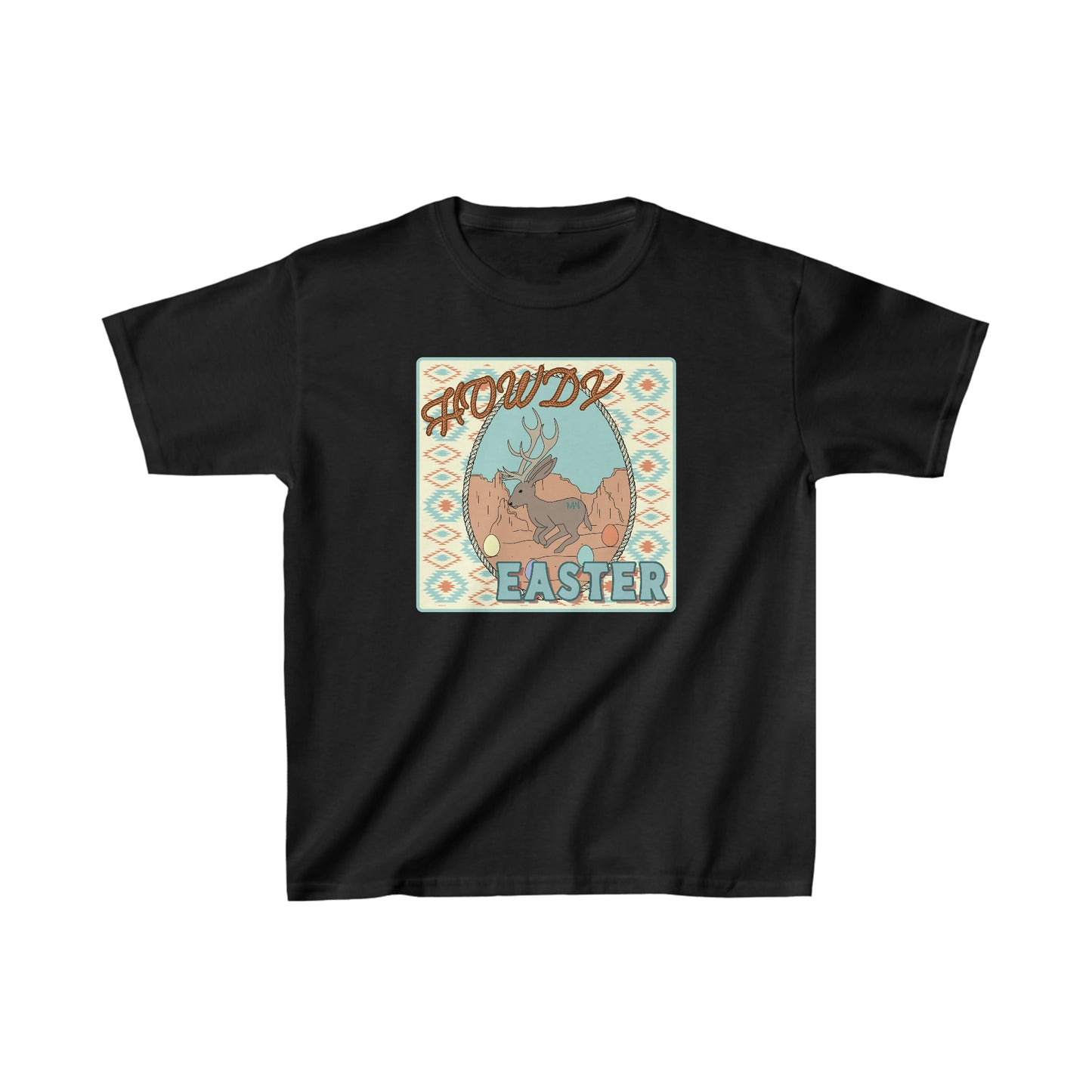 Kids Howdy Easter Tee