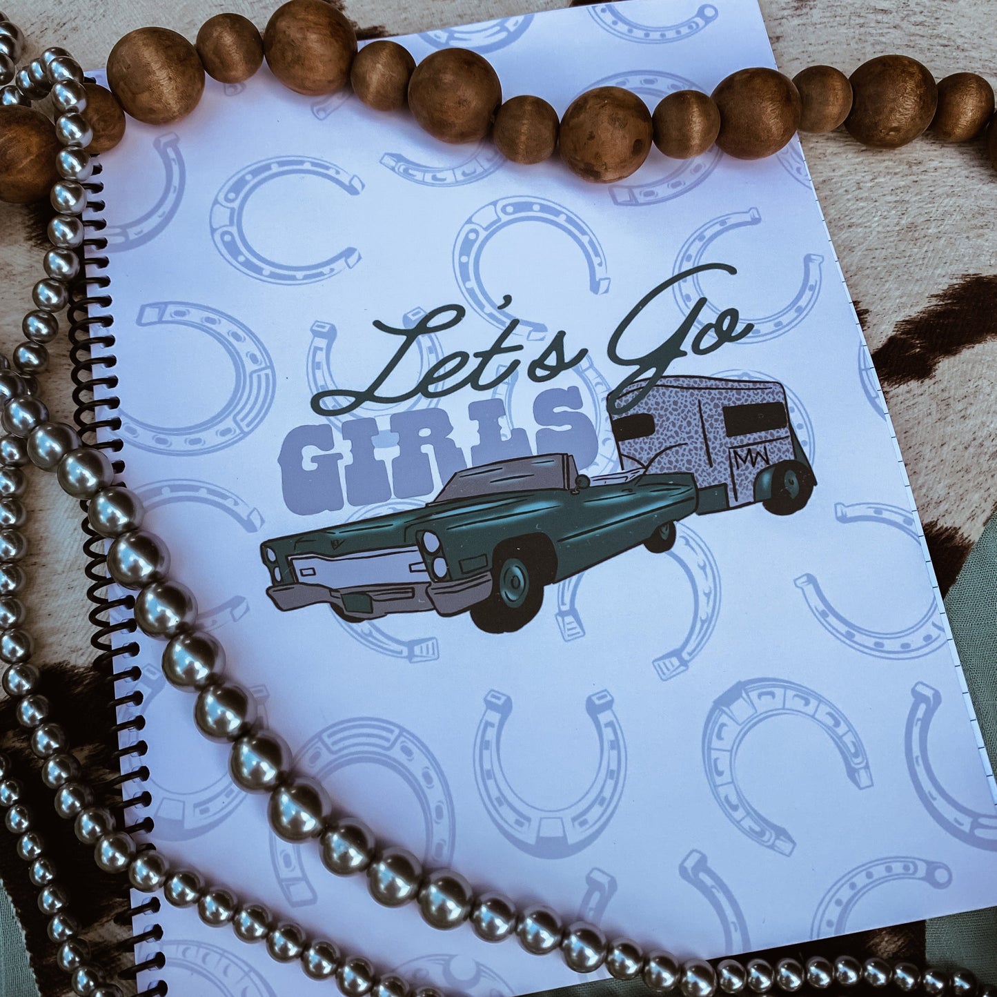 Let's Go Girls Lined Notebook