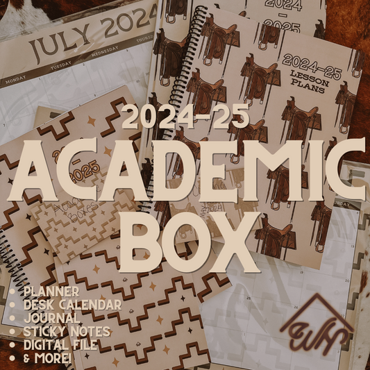 2024-25 Lesson Planner Academic Box
