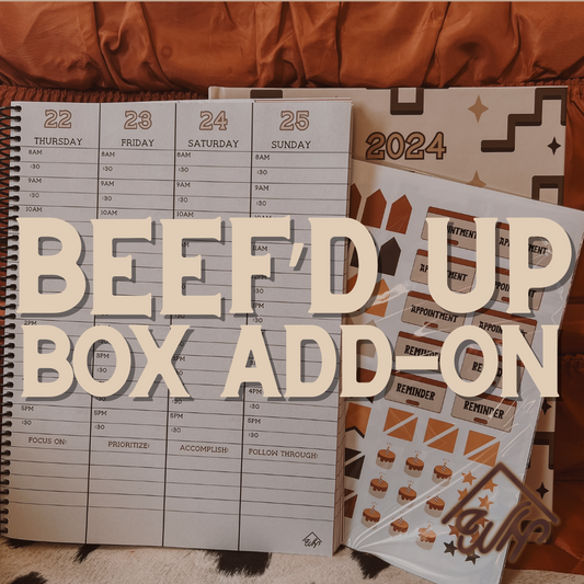 2024-25 Beef'd Up Academic Box ADD-ON