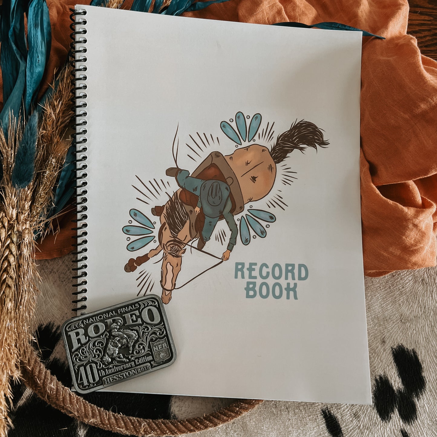 Turn and Burn Turquoise Rodeo Book