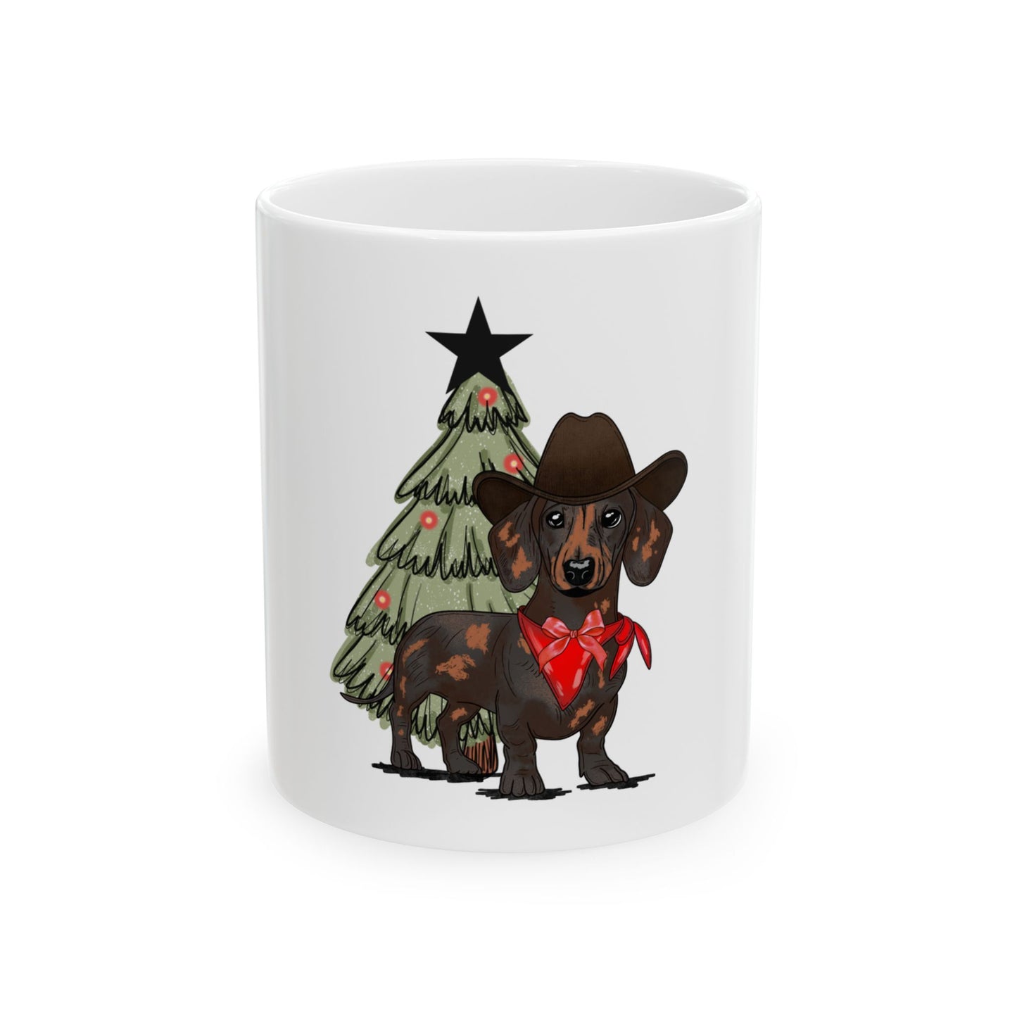 Howdy The Christmas Lovin' Dog Mug