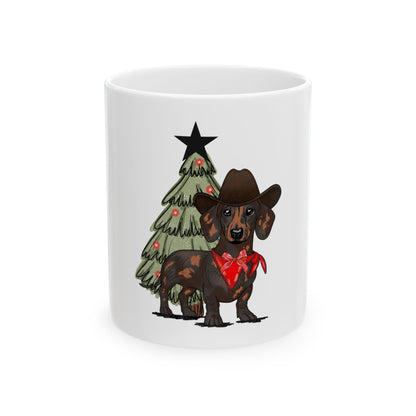 Howdy The Christmas Lovin' Dog Mug
