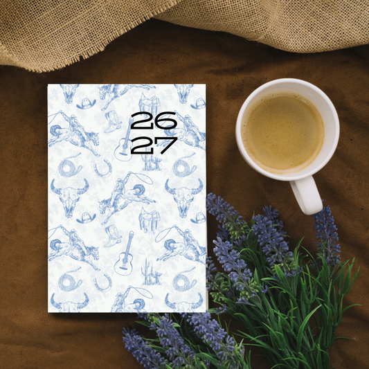 26-27 Teacher Planner - Prairie Blue