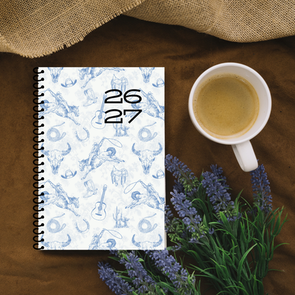 26-27 Teacher Planner - Prairie Blue