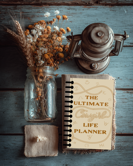 Undated 12-Month Planner - Spiral Bound