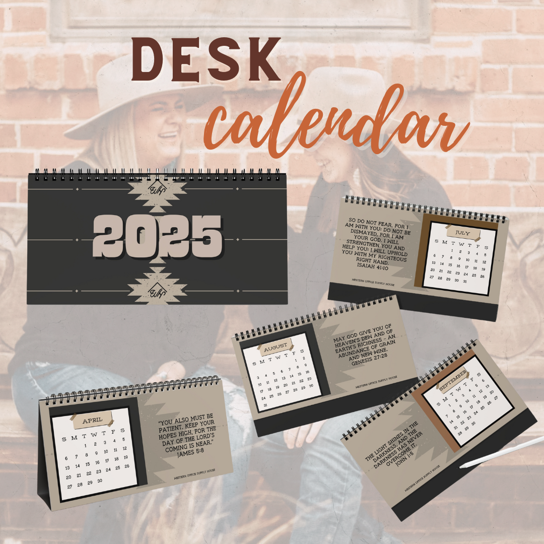 2025 Deadwood Desk Calendar