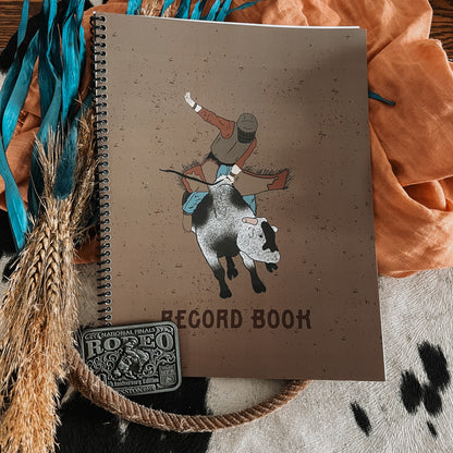 Bull Rider Rodeo Record Book