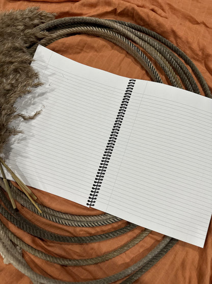 Santa Fe Lined Notebook