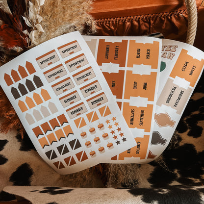 Planner Tabs and Stickers