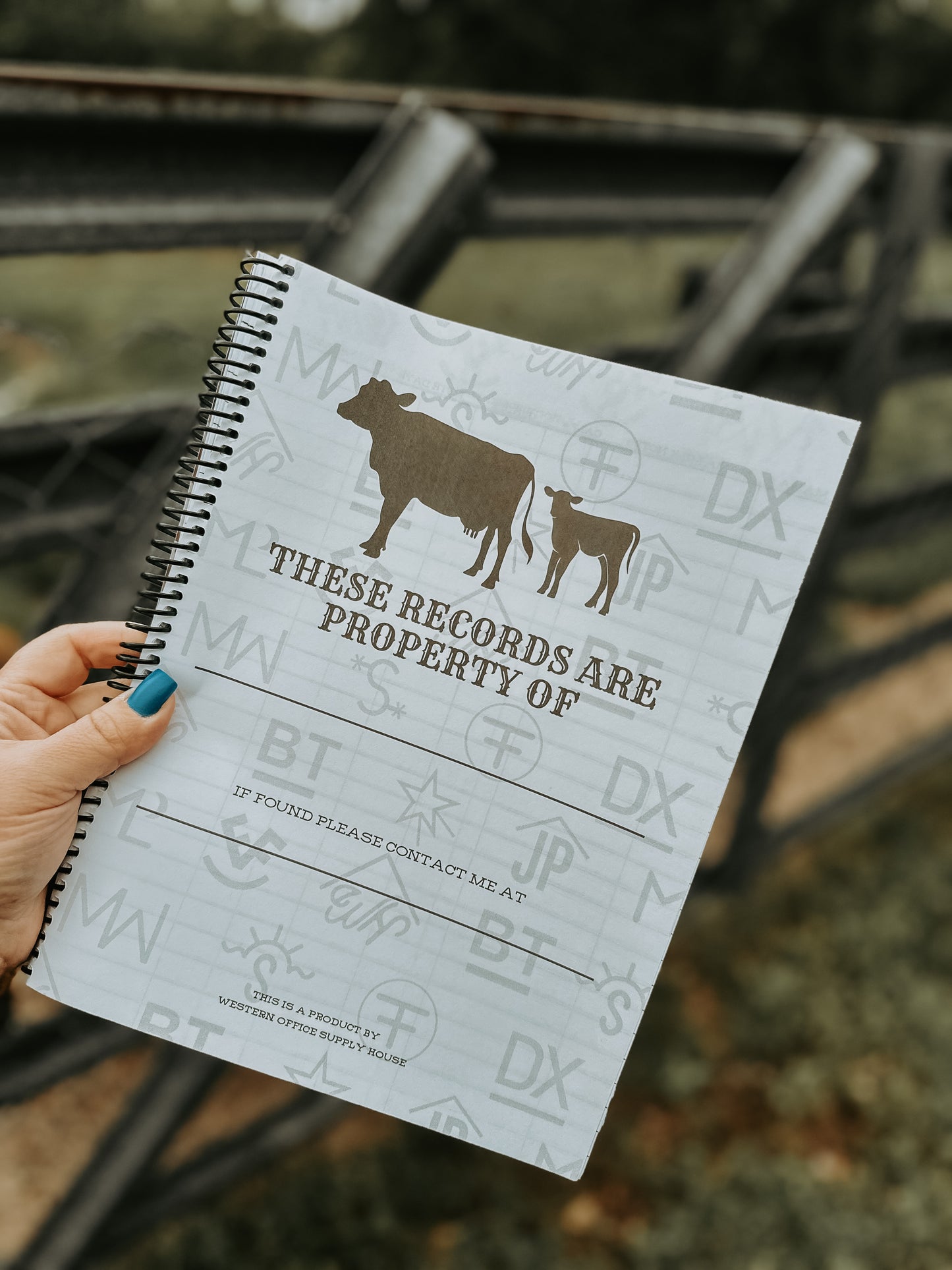 Ready To Ship Cow/Calf Records Book