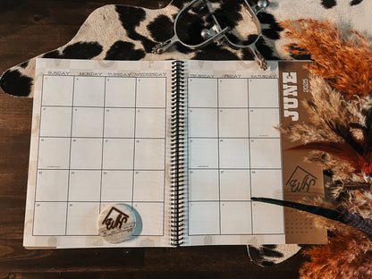 2026 Planner - Cactus - Hard Cover