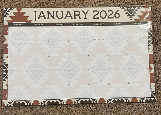 2026 Santa Fe Calendar