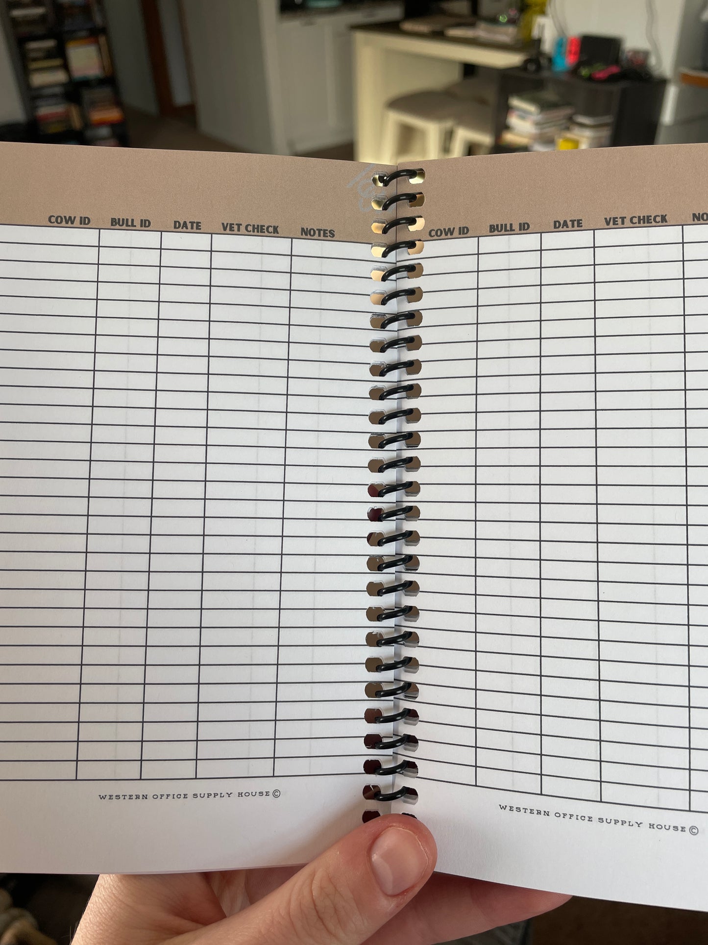 Pocket-Size - Cow & Calf Record Book