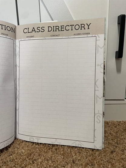 26-27 Teacher Planner - Prairie Blue
