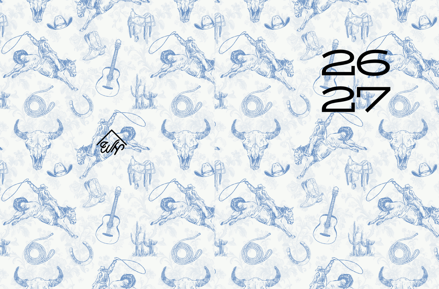 26-27 Teacher Planner - Prairie Blue