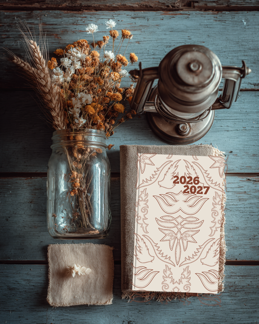 26-27 Teacher Planner - Hard Cover - Boot Stitch
