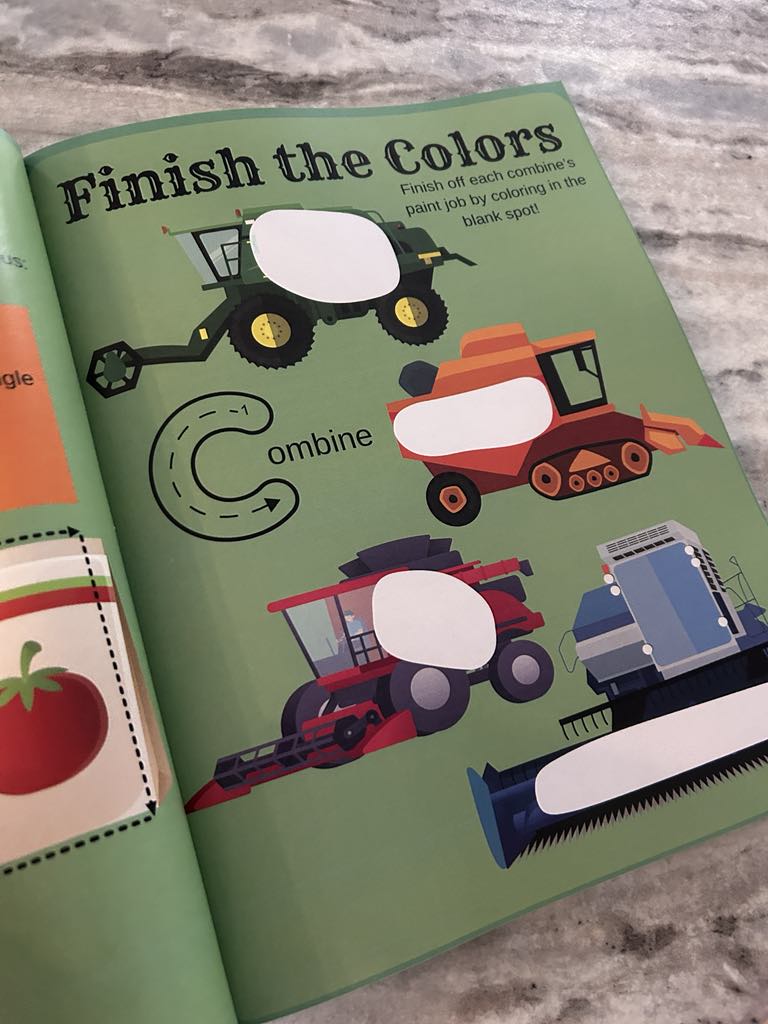 PRE-ORDER A Is For Agriculture Kids Workbook