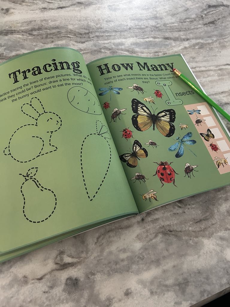 PRE-ORDER A Is For Agriculture Kids Workbook