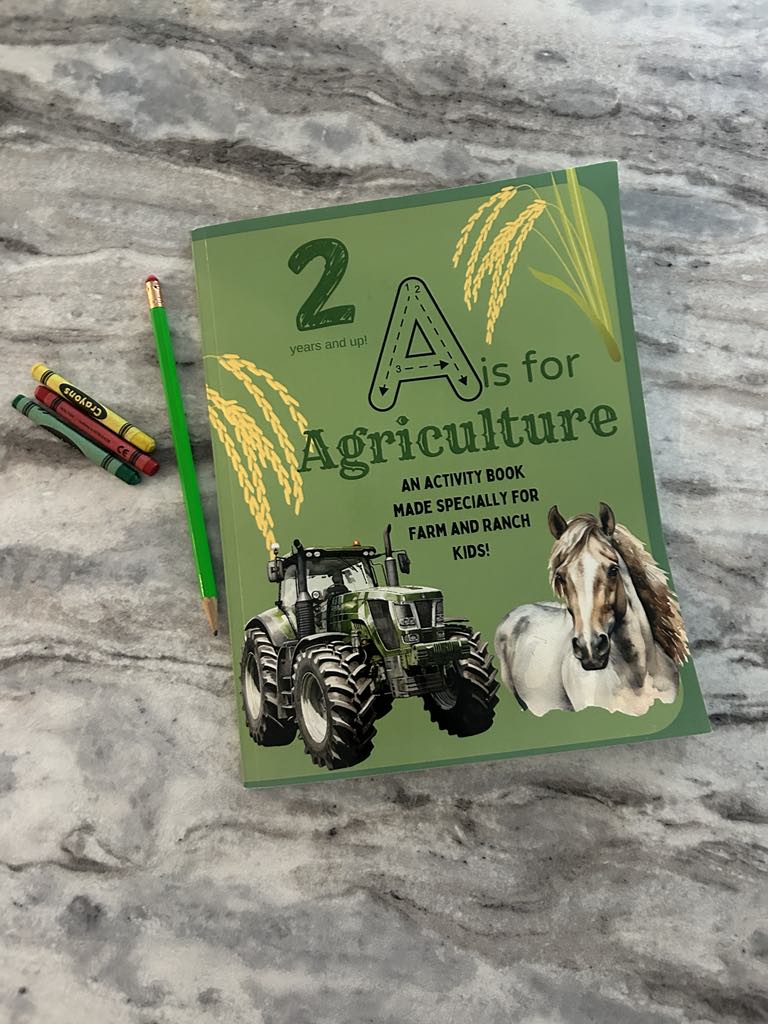 PRE-ORDER A Is For Agriculture Kids Workbook