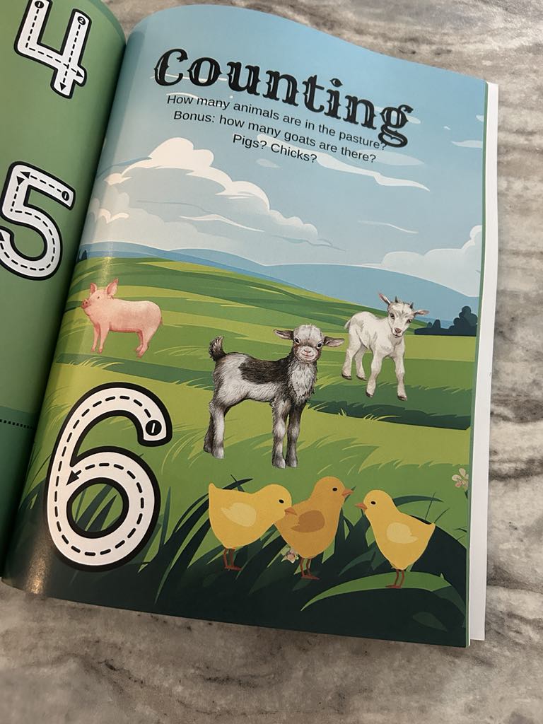 PRE-ORDER A Is For Agriculture Kids Workbook