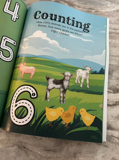 PRE-ORDER A Is For Agriculture Kids Workbook