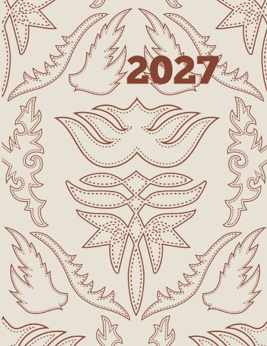 2027 Planner - Boot Stitch