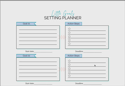 Goal Setting Journal